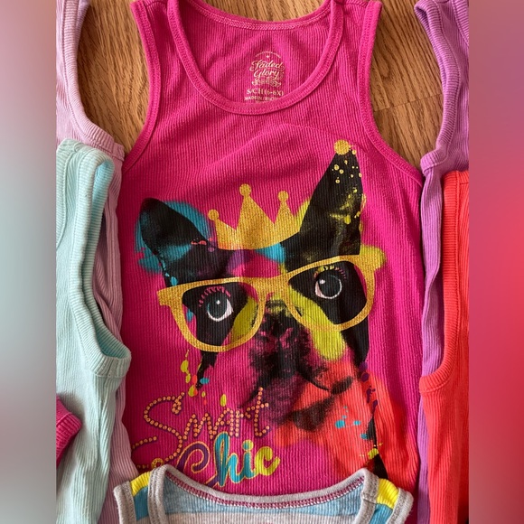 8 size 6 girls tank tops - Picture 2 of 5
